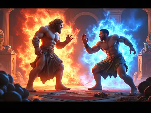 Play Zeus vs Hades at Richards Casino Australia