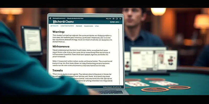 Richards Casino terms and wagering policy walkthrough